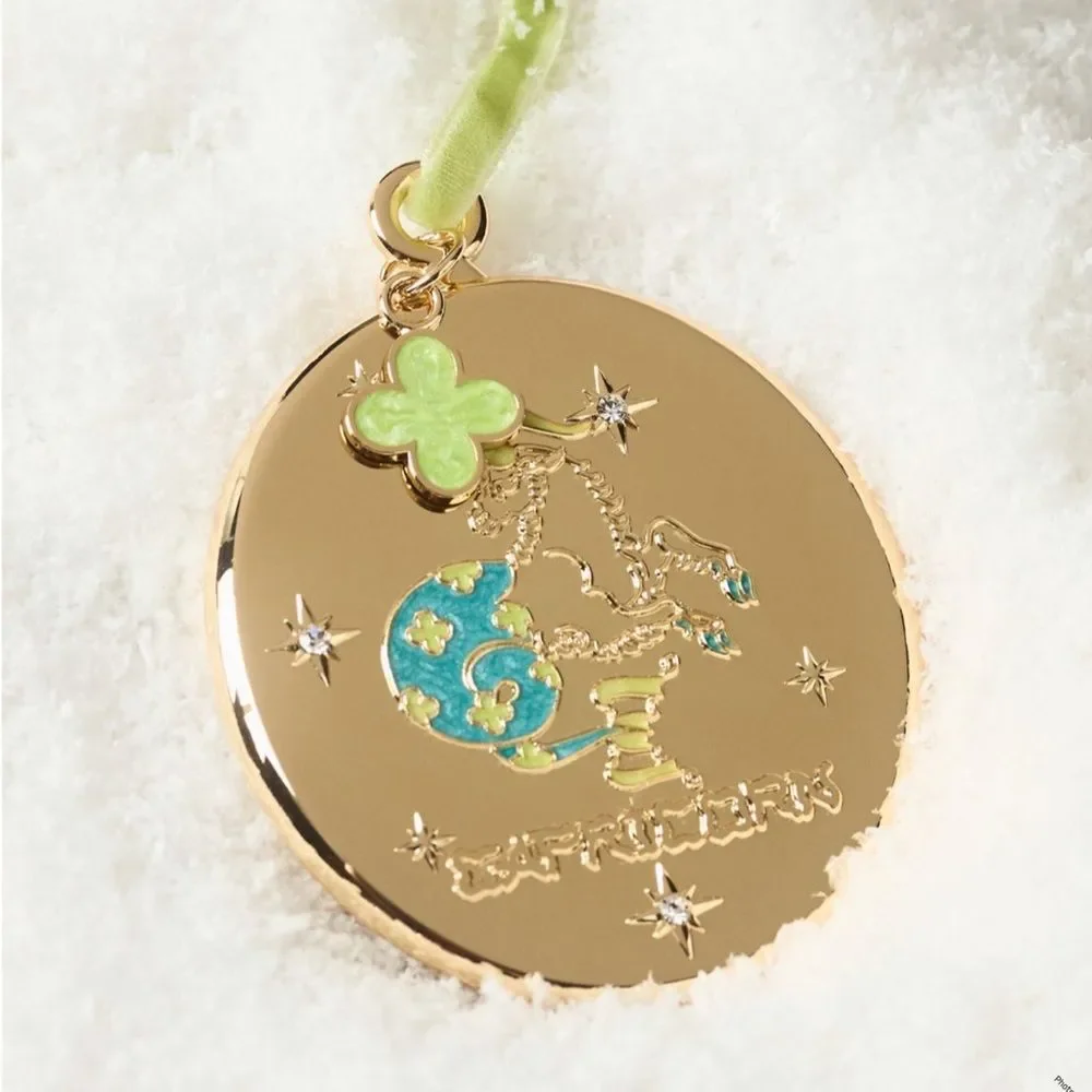 Anthropologie × Lou Benesch Stargazer Zodiac Ornament - Capricorn